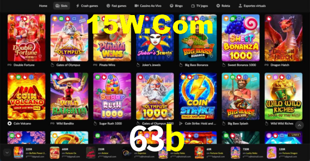 Apostas com odds competitivas na 63b